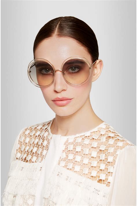 chloe sunglasses oversized.